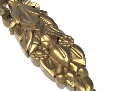  decorative pattern ready for 3D printing 3D model 423