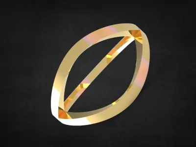 open ring  3D print model