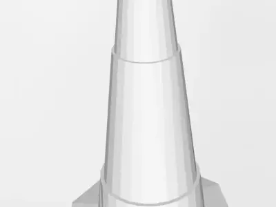 Traffic cone Free 3D print model