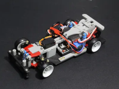  RWD drift chassis kit 3D print model