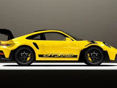 Porsche 992 GT3 RS 3D model