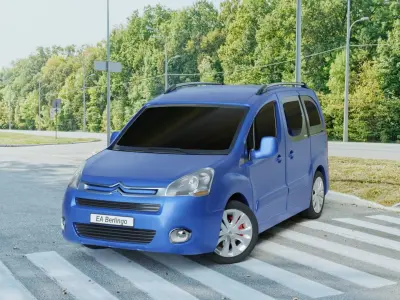 Citroen Berlingo Multispace 2011 3D model