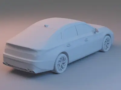 Hyundai Sonata 2020 3D print model
