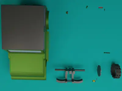 Lowpoly Car 3 Low-poly 3D model