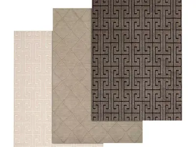 Rug Set 1114 3D model