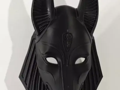Anubis 3D Mask 3D model