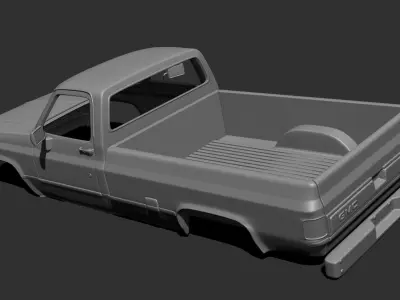 1985 GMC Sierra  3D print model
