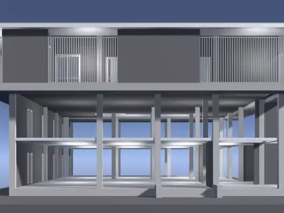 Home office in structure 25-52 3D model