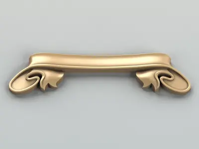 Decorative Ribbon 001 3D model