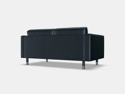 LANDSKRONA Two-seat sofa 1 Low-poly 3D model