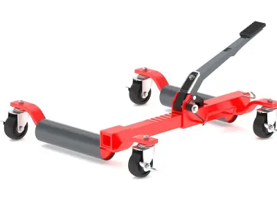 Garage Vehicle Positioning Jack 3D model