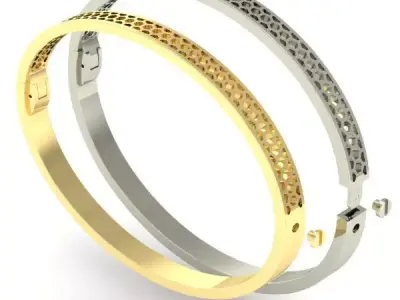 Bracelet LOVE  two options  3D print model