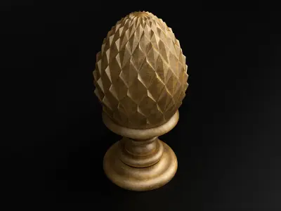 Pinecone Corbel  3D model