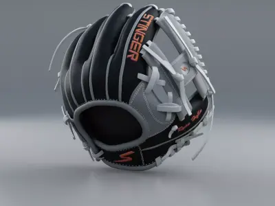 Baseball Glove 3D model