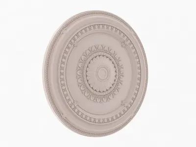 Classic Celling Medallion 30 3D model