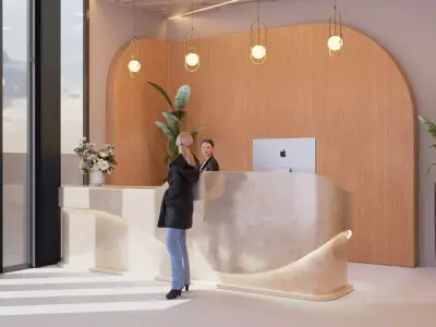Reception design 3 Low-poly 3D model