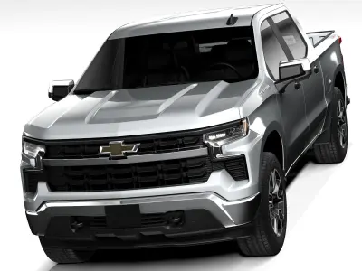 Chevrolet Silverado 1500 LT 2022 3D model