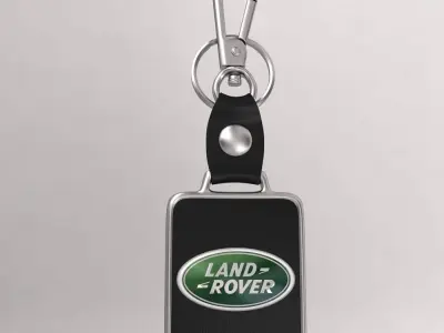Land Rover car logo keychain 3d model 3D model