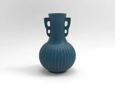 taffy Flower Vase 3D print model