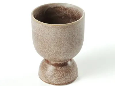 Madam Stoltz - plant pot powder m size 3D model