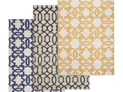 Rug Set 2061 3D model