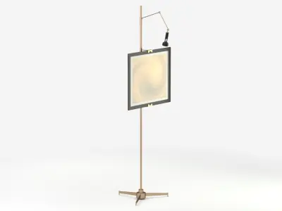 Easel 03 3D model