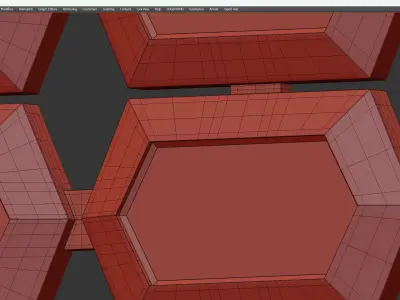 mirror crown ding american Low-poly 3D model