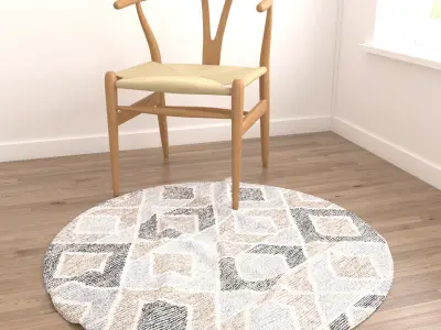 Rugs No 541 Low-poly 3D model