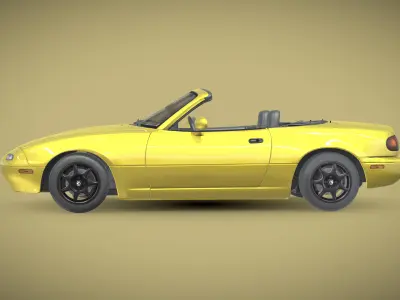Mazda Miata MX-5-1 - 1989-1997 3D model
