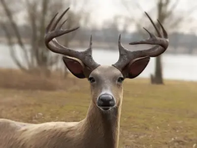 White Tailed Deer - Odocoileus Virginianus 3D model