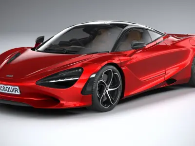 McLaren 750S 2024 3D model