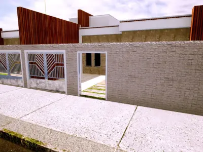 Modern House Pack Vol3 Low-poly 3D model