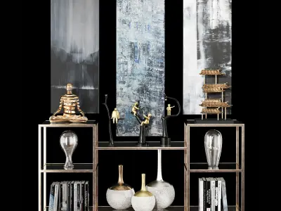 Decor set 48 3D model