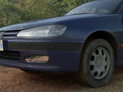 PEUGEOT 406 3D model