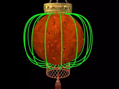 Chinese lantern 3D model