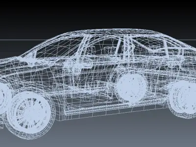 volkswagen passat limousine 2020  3D model