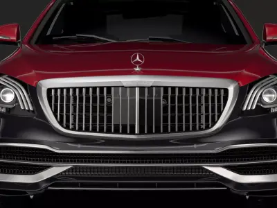 Mercedes Maybach S 560 4Matic X222 2019 3D model