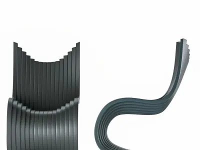 Parametric Chair  Free low-poly 3D model