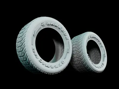 Hankook Tire 3D model