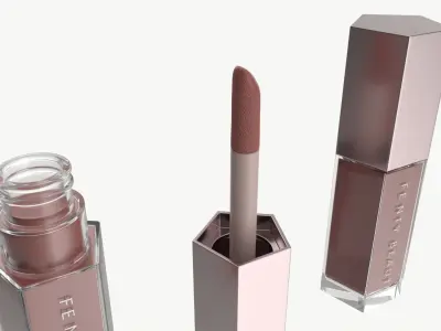 Fenty Beauty Gloss Bomb Heat Universal lip luminizer 3D model