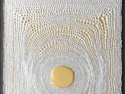 Panel painting 3D model