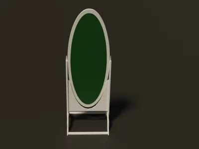 Mirror Free low-poly 3D model