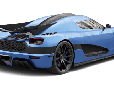 Koenigsegg One 1 3D model