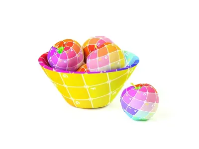 XENOS - Wooden Bowl 02 3D model