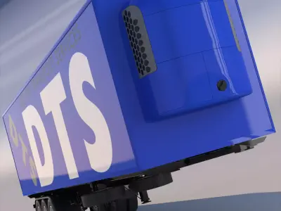 Refrigerated Trailer 3D model