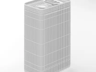 Engine oil canister 3D model