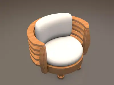 Modern Chair Free 3D model get