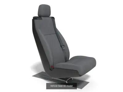 Vehicle Seat Collection  3D Model Pack