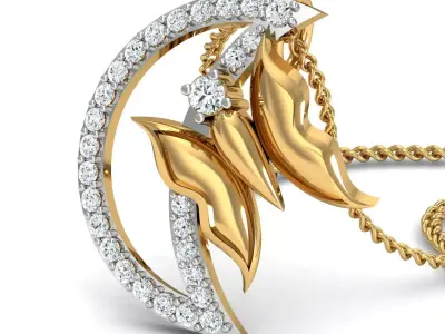 Diamond Locket Set 3D print model 22