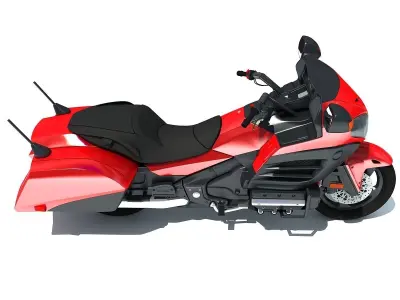 Sport Motorcycle 3D model